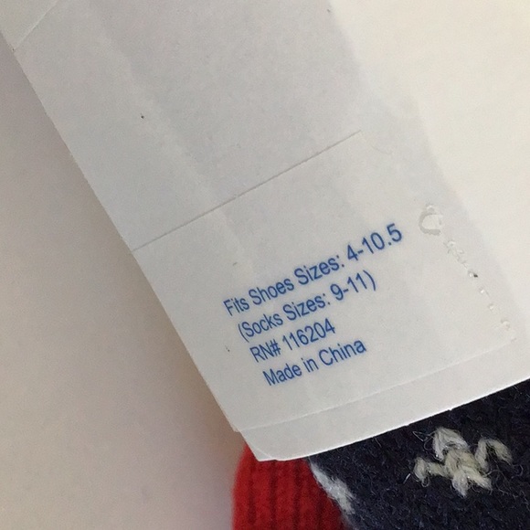 SKYLINE COLLECTION COZY REINDEER LODGE SLIPPER SOCKS NWT - Picture 11 of 12